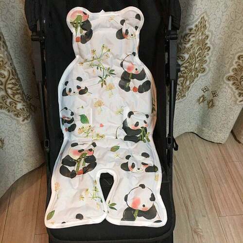 新版婴儿推车凉席餐椅坐垫凝胶冰珠夏季通用安全座椅冰丝凉垫