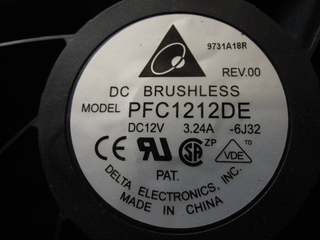 DELTA风扇 PFC1212DE 12V 3.24A带保护壳网罩443266-001A询价