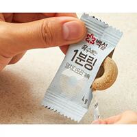 Korean proxy purchase of Snow White concentrated anchovy soup, beef bone soup, clam and clam soup, portable fast food, delicious and tasty, 80g thumbnail 7