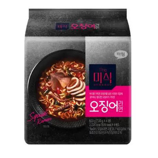 韩国代购江原道匠人香辣鱿鱼浓汤石锅拉面韩式特色风味130g