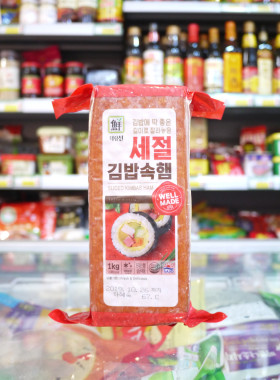大林紫菜包饭专用火腿1kg 韩国代购碳烤寿司香肠海苔寿司材料