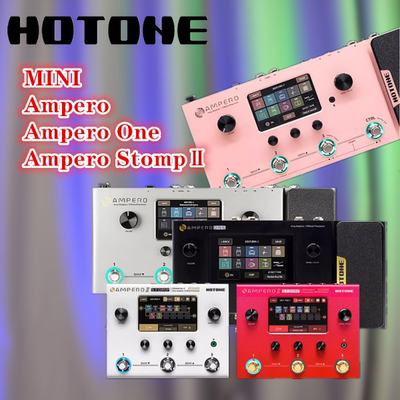 《谛听摇滚》Hotone幻音AMPERO支持IR音箱模拟电木吉他综合效果器