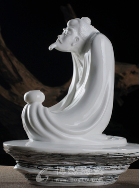 德化白瓷佛堂礼品摆件人物雕塑