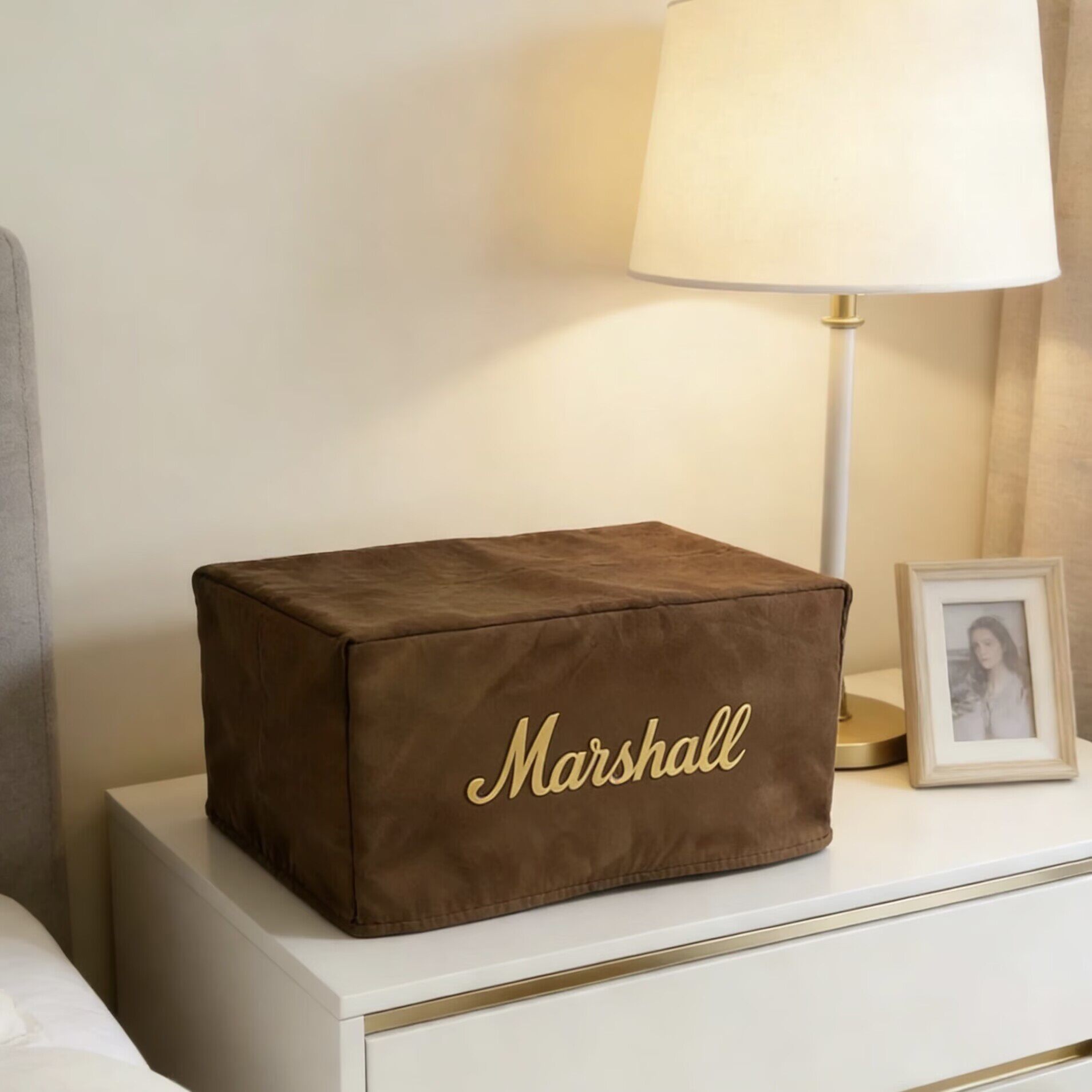 马歇尔音箱防尘罩编织款 STANMORE III音响保护套防灰耐磨北欧风