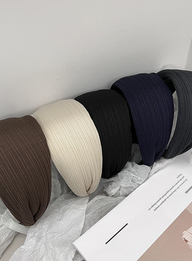 升级版发箍易梦玲宽边带齿高颅顶头箍发卡加宽加厚