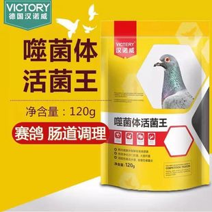 汉诺威鸽药噬菌体活菌王赛鸽信鸽子药肠道嗉囊炎水绿便保健品120g