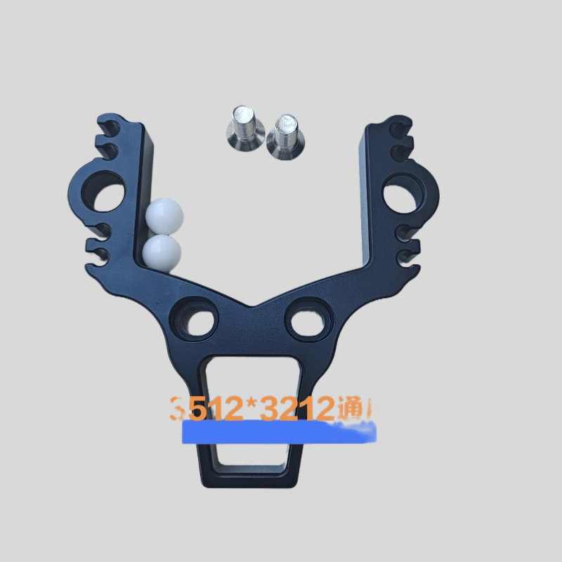 3512*3212通用新款两用弹弓弓头卡球撑头扁皮筋弓门配件户外大全