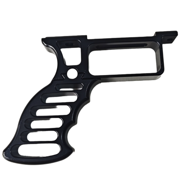 弹弓配件握把铝合金加厚通用手把手柄丝滑手感玩具配件