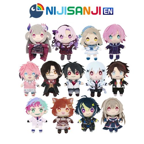 彩虹社NIJISANJI毛绒玩偶挂件