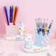 独角兽笔筒学生桌面创意时尚 女ins风文具笔桶收纳盒 可爱北欧个性