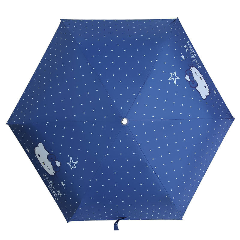 Hello Kitty Parasol lovely Cartoon Vinyl Sunscreen Sunshade Folding umbrella Wave Umbrellain the Home Daily , Umbrella/Rain gear/Rain/Moistureproof , Umbrella  category - from Buy2taobao.com to provide professional Taobao agent buy service