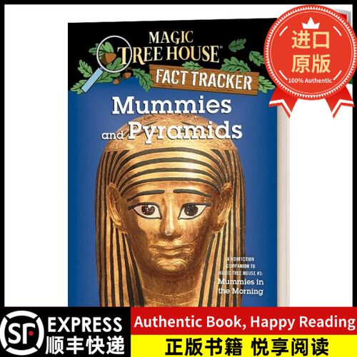 英文书原版书英文原版 MUMMIES AND PYRAMIDS (MTHFT#3) 神奇树屋小百科系列3 英文版 进口英语原版书籍Osborne, Mary Pope出版社9