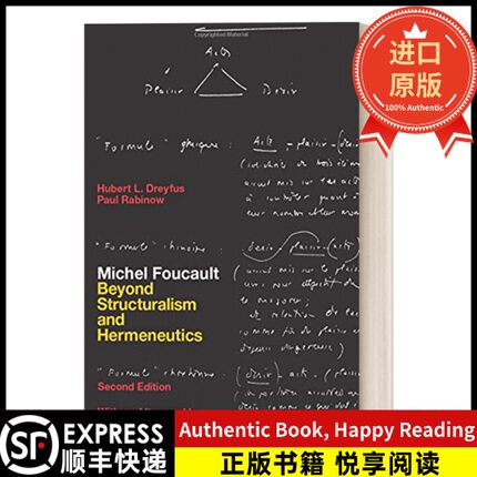 【进口英文原版书顺丰】Michel Foucault fk：cyjgzyyqsx Hubert L. Dreyfus| Paul RabinowHubert L. DreyfusHubert L. Dreyfus出