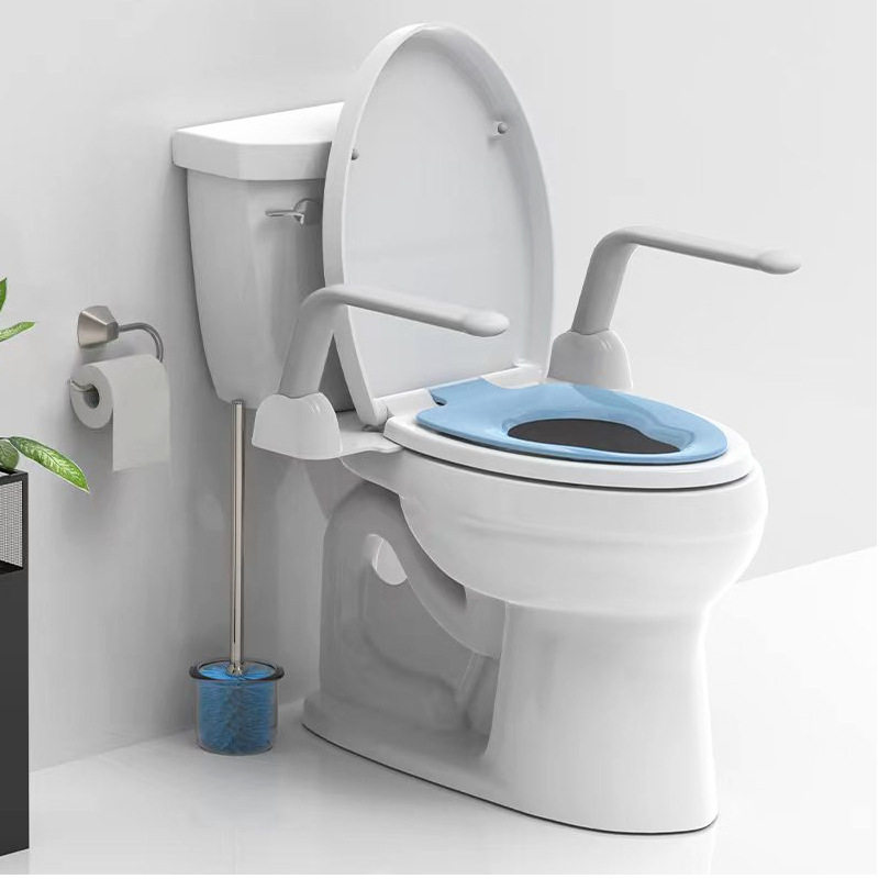 老人马桶起身扶手卫生间防护护栏免打孔安装老年如厕防摔助力架