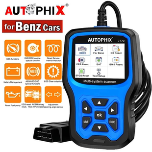 AUTOPHIX DPF再生机油重置 OBD2全系统汽车检测仪适用于奔驰 7770