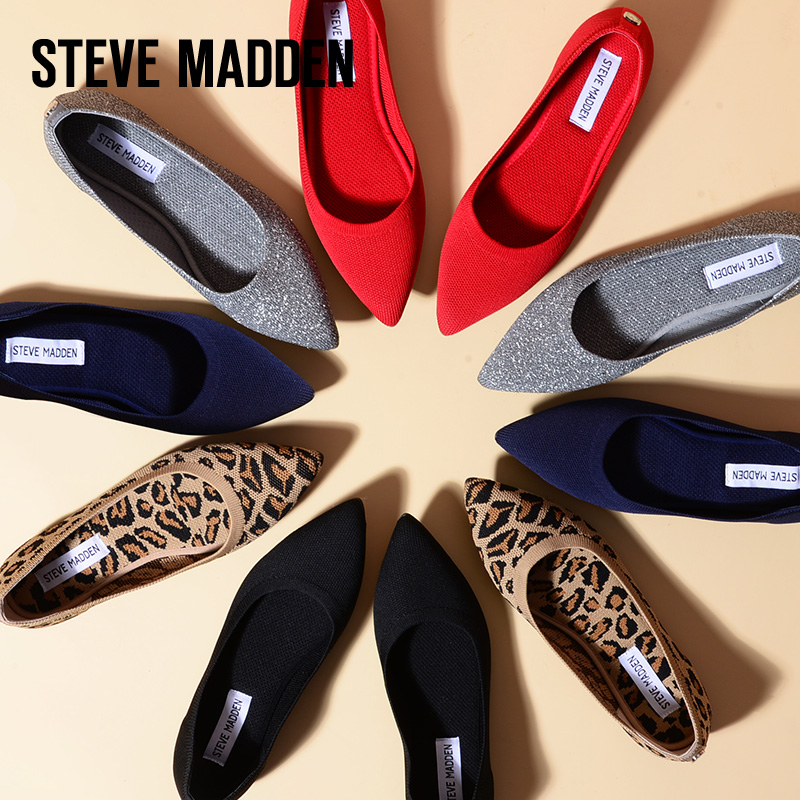 Steve Madden/思美登王妃鞋舒适尖头浅口平底单鞋夏季女 RAMONE