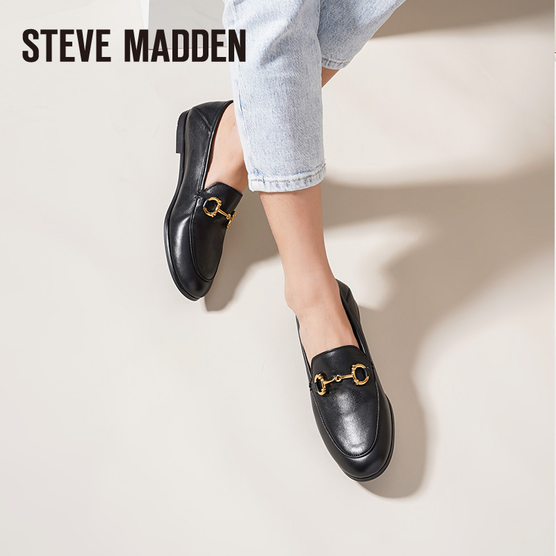 真皮乐福鞋SteveMadden/思美登