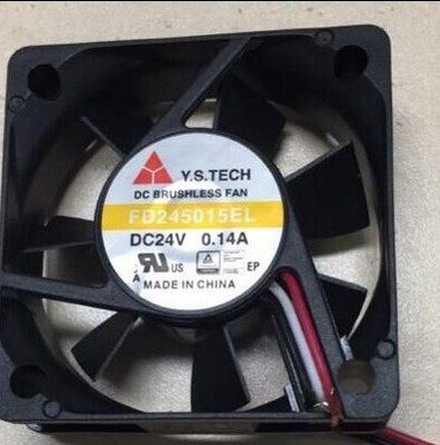 台湾元山Y.S.TECH FD245015EL 5015 24V 0.14A变频器散热风扇