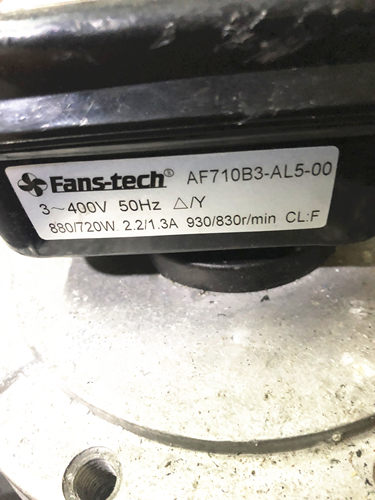 FANS-TECH  AF710B3-AL5-00 71厘米 外转子 设备用风机风扇