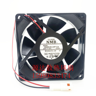 24P 变频器 9225 散热风扇风机 0.37A 09225VE 24V NMB 9025