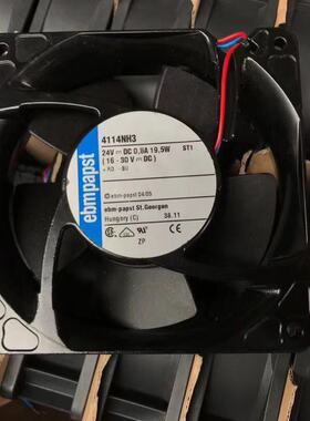 全新德国/ebmpapst 12038 12CM 4114NH3R 24V 19.5W 变频器风扇