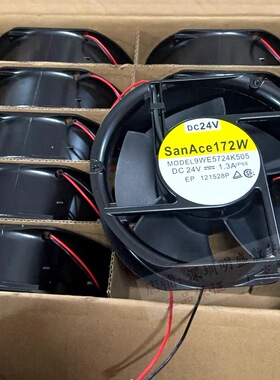 原装三洋 9WE5724K505 17251 24V 1.3A 17CM 风扇 耐高温风扇