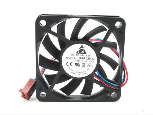 台达 6CM EFB0612HA -AR08 6010 12V 0.18A 超薄 双滚珠风扇