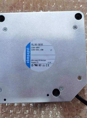 原装德国 EBM-PAPST RL90-18/56/50/50R AC230 20W 离心涡轮风扇