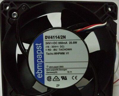 DV4114N/2N 全新原装ebmpapst 24V 三线 12038变频器风扇