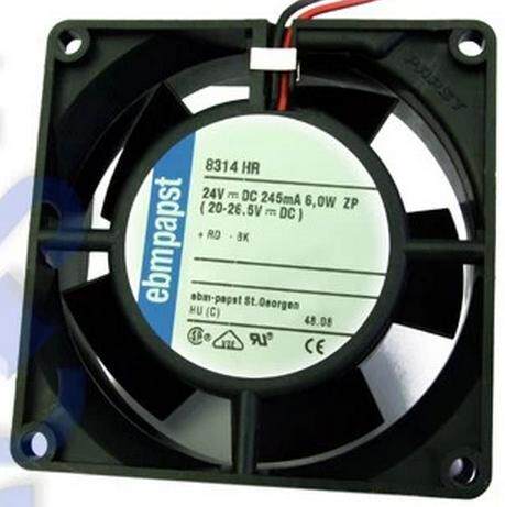 德国EBMPAPST 8314HR 24V 6W 8032 8CM 散热风扇 原装现货