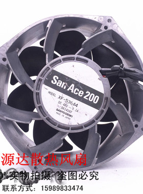 三洋XF-53644 20CM 48V 9.1A工业用超大风量风扇