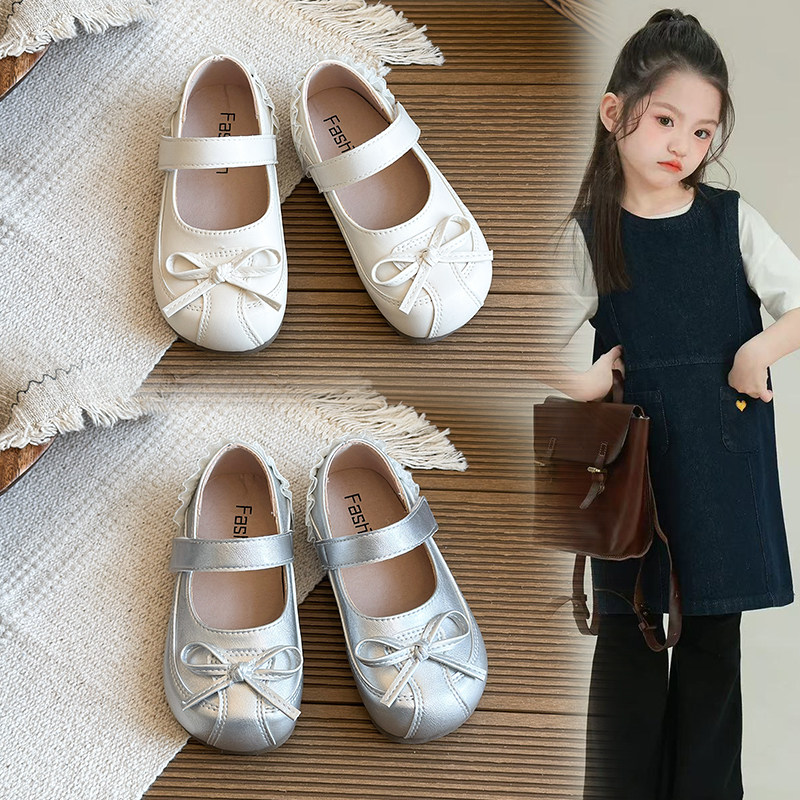 女童甜美蝴蝶结洛丽塔皮鞋2026春秋新款软底森系一字扣带公主单鞋,童鞋/婴儿鞋/亲子鞋,皮鞋,淘宝优惠券,粉丝福利购,淘宝优惠卷