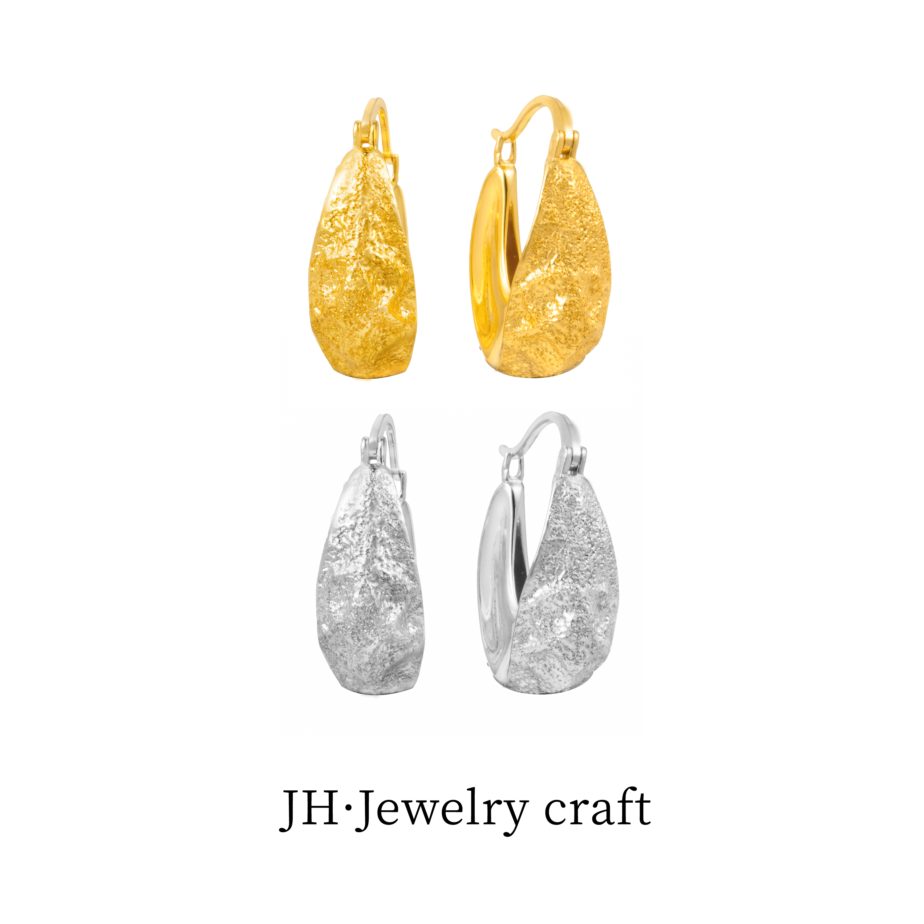 Jonny.“倩影”通体925银高级感时髦ins风洋气优雅干净的显瘦耳环