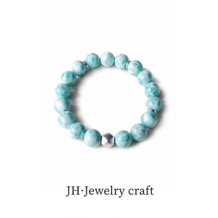 独创设计 海纹石925银高端定制手串 天空之境 Jonny.