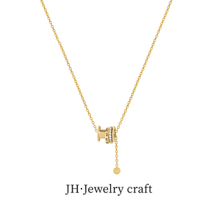 高端14K金经典 百搭项链 机巧 Jonny.