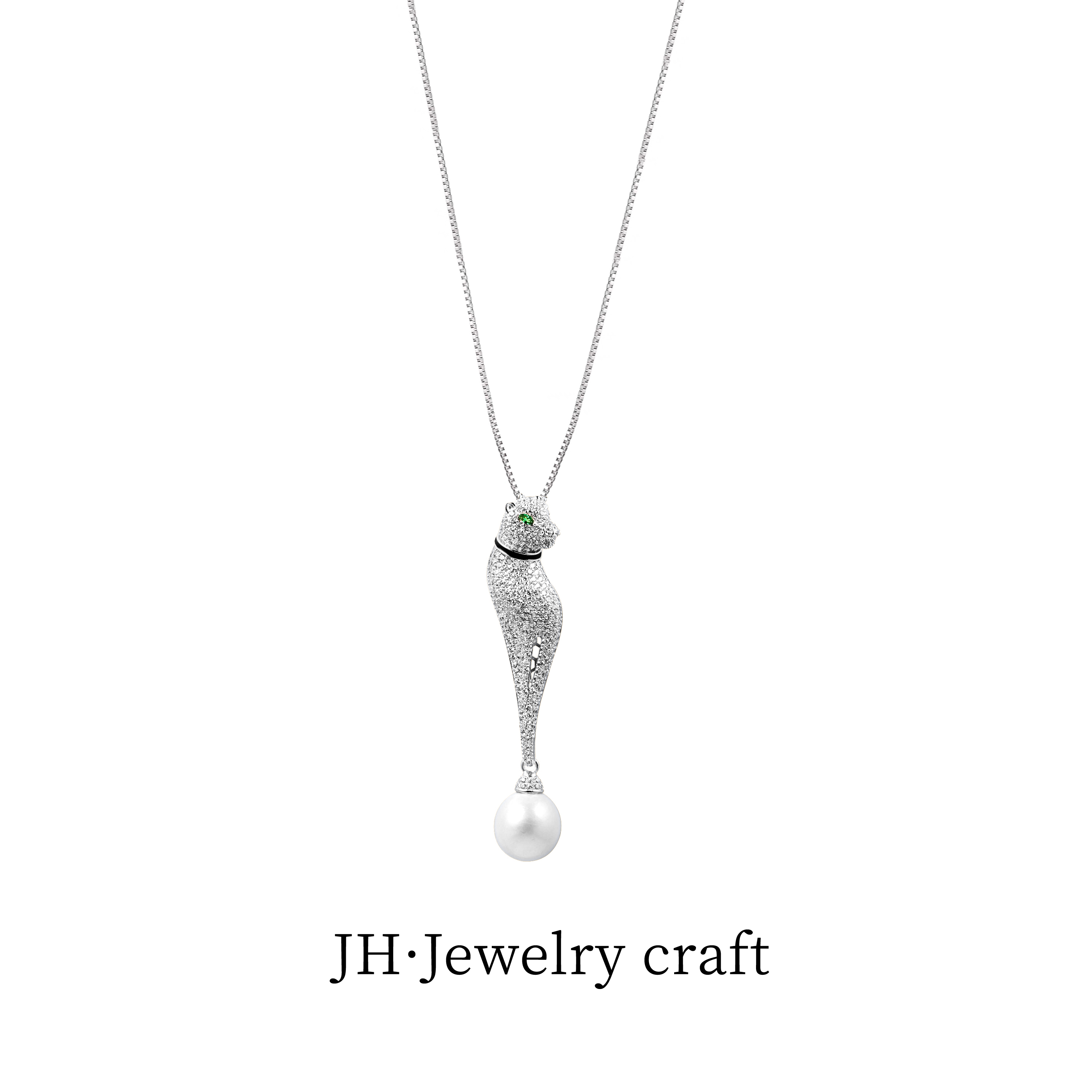 Jonny.“未眠夜”小众设计通体s925银高级设计感项链