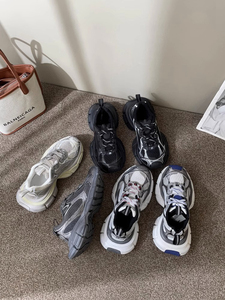 2023新款巴黎3XL九代老爹鞋女做旧复古秋季厚底增高情侣运动鞋男