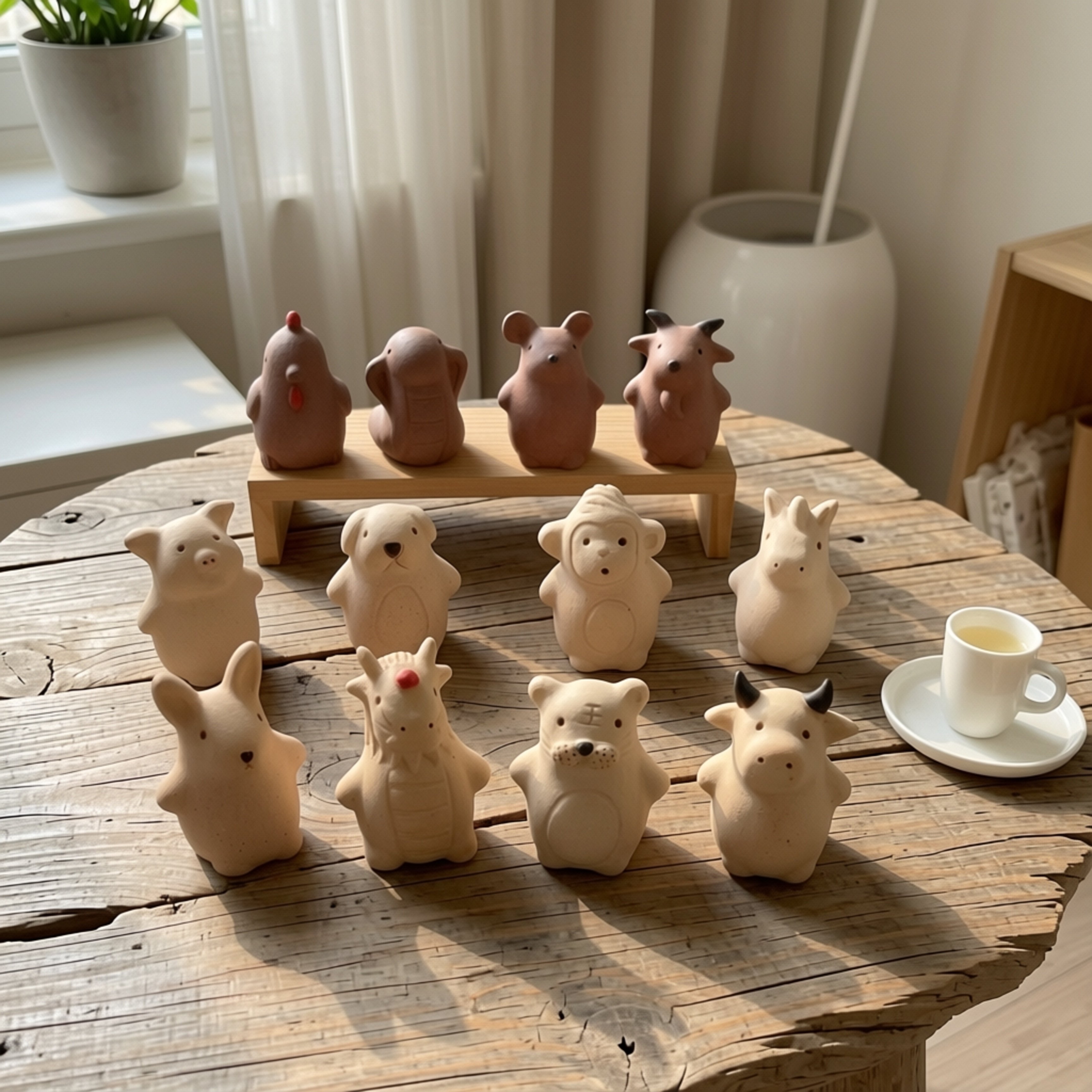 手工土陶泥纯土实心生肖摆件土生肖挂件陶艺泥塑摆件十二生肖泥塑,特色手工艺,泥人/泥塑/面塑,淘宝优惠券,粉丝福利购,淘宝优惠卷