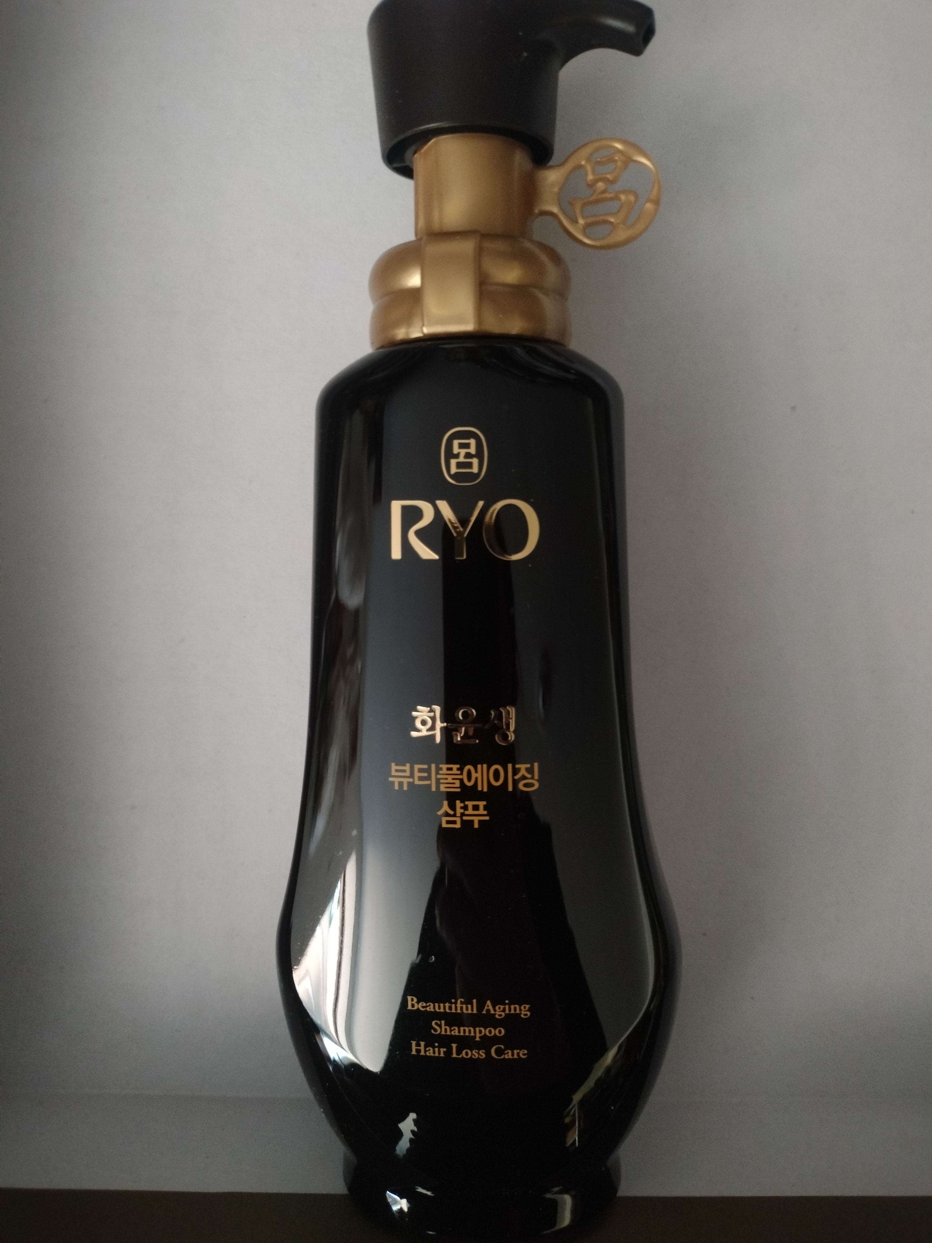 韩国RYO吕洗发水滋养臻享固养发无硅油原装本土专柜版中干性发质
