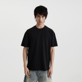 WENFENG T恤 后破过肩250克索罗娜凉感正肩短宽显瘦短袖 25SS