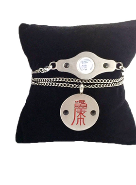 纯钛限量版招财细款项链