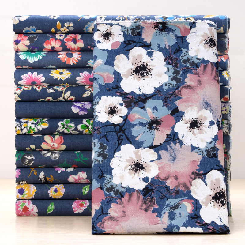 优质水洗服装设计师风牛仔布料