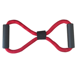 拉力器男士8字拉力绳健身开背弹力带45磅扩胸家用训练开肩背神器