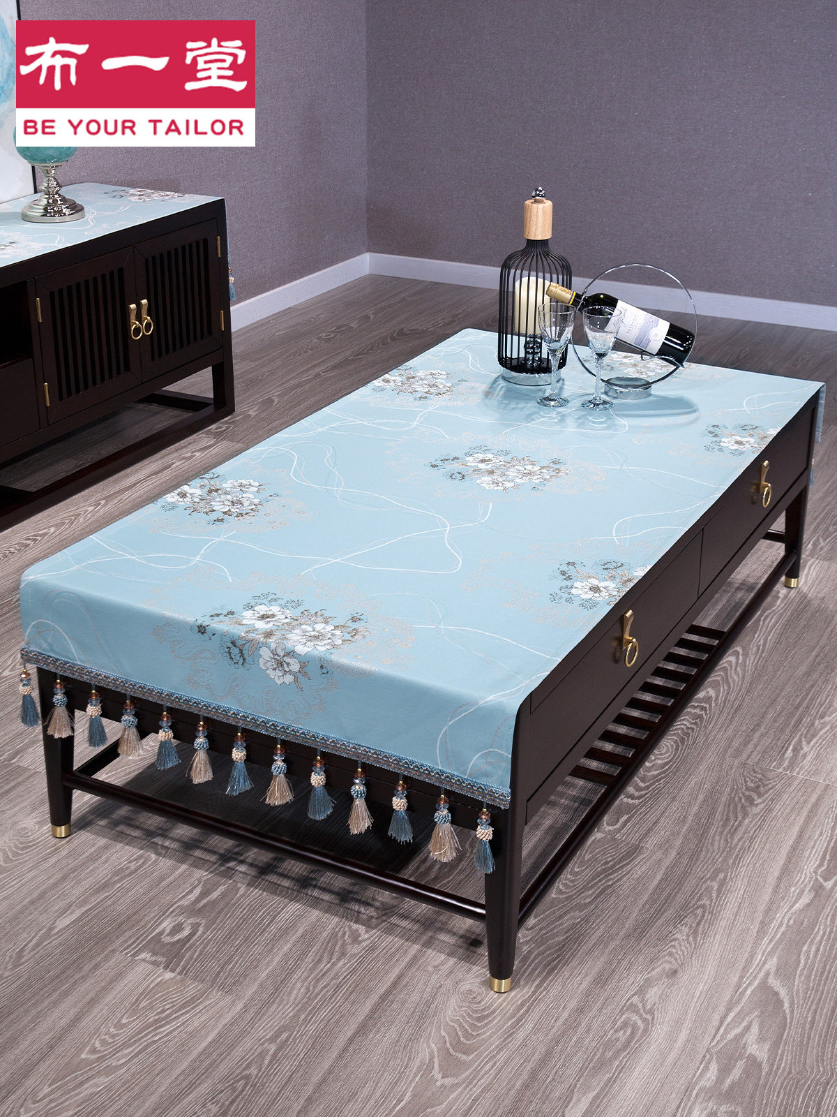 现代中式布艺茶几布中国风柜布1118盖布台布长方形简约居家桌布,居家布艺,桌布,淘宝优惠券,粉丝福利购,淘宝优惠卷