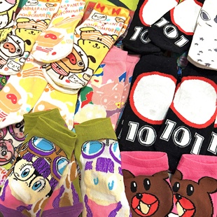 瑕疵瑕疵 袜子瑕疵1元2双 随机！