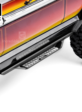GRC TRX4金属侧杠B款 福特仿真侧踏 金属改装件  #GAX0102BS/BX