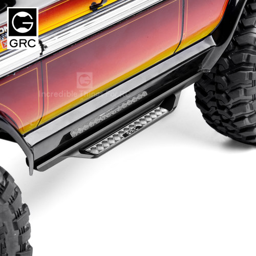 GRC TRX4金属侧杠B款 福特仿真侧踏 金属改装件  #GAX0102BS/BX