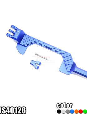 TRAXXAS RUSTLER 4X4 VXL 铝合金带散热格款压电板-套RUS40126