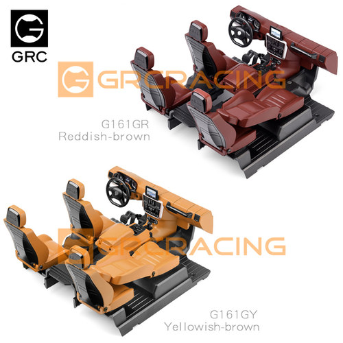 GRC TRX4/6奔驰内饰套件 G500 G63 仿真中控座椅改装件#G161GR/Y