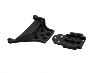 现货RPM Traxxas LCG Slash4X4低重心前防撞保险杠座黑尼龙73562